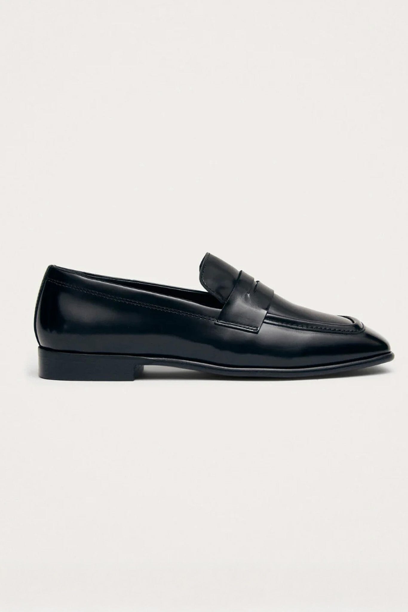 ALOHAS Zaha Leather Loafers - Black – M.PATMOS