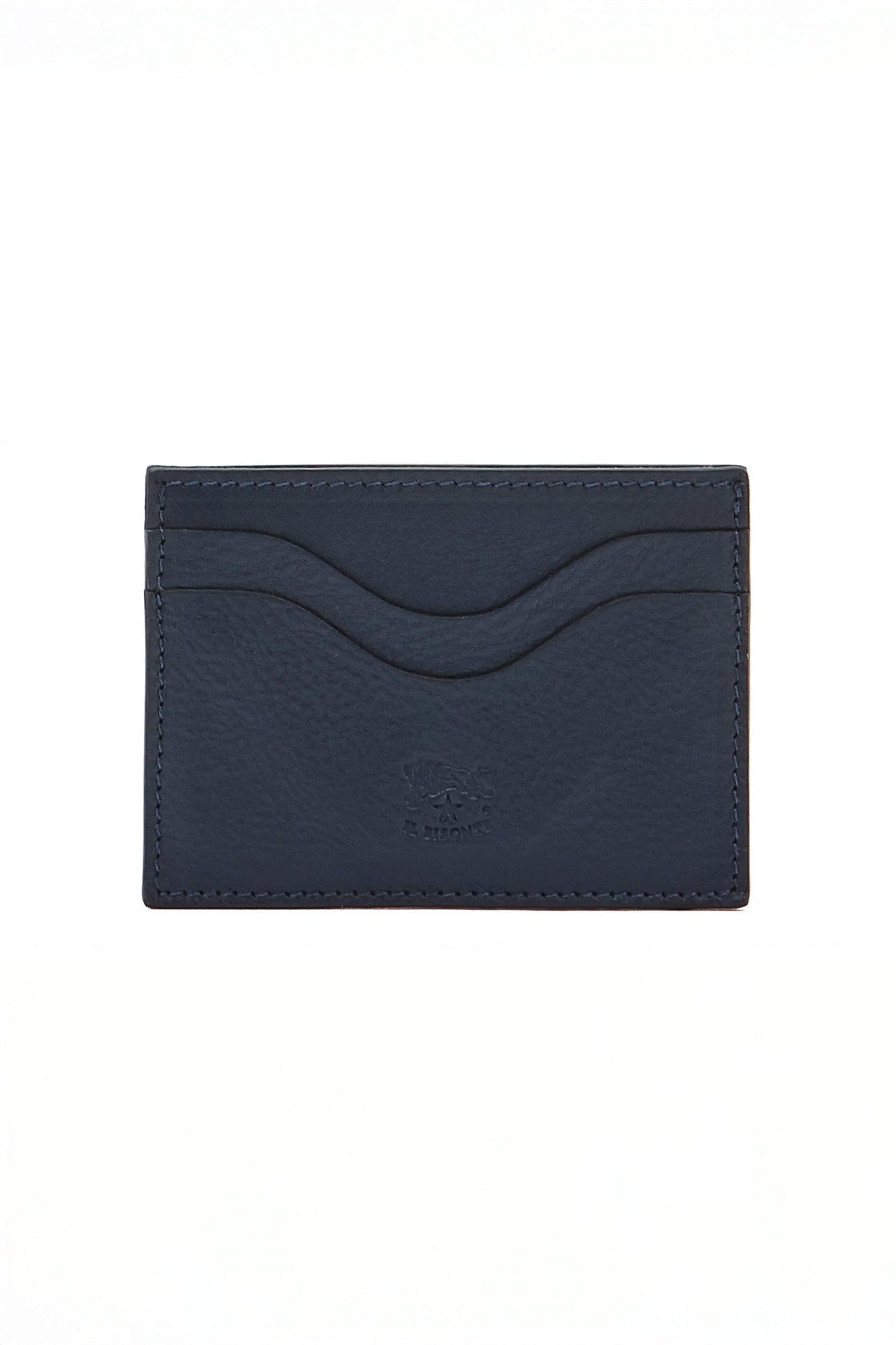 Navy leather wallet