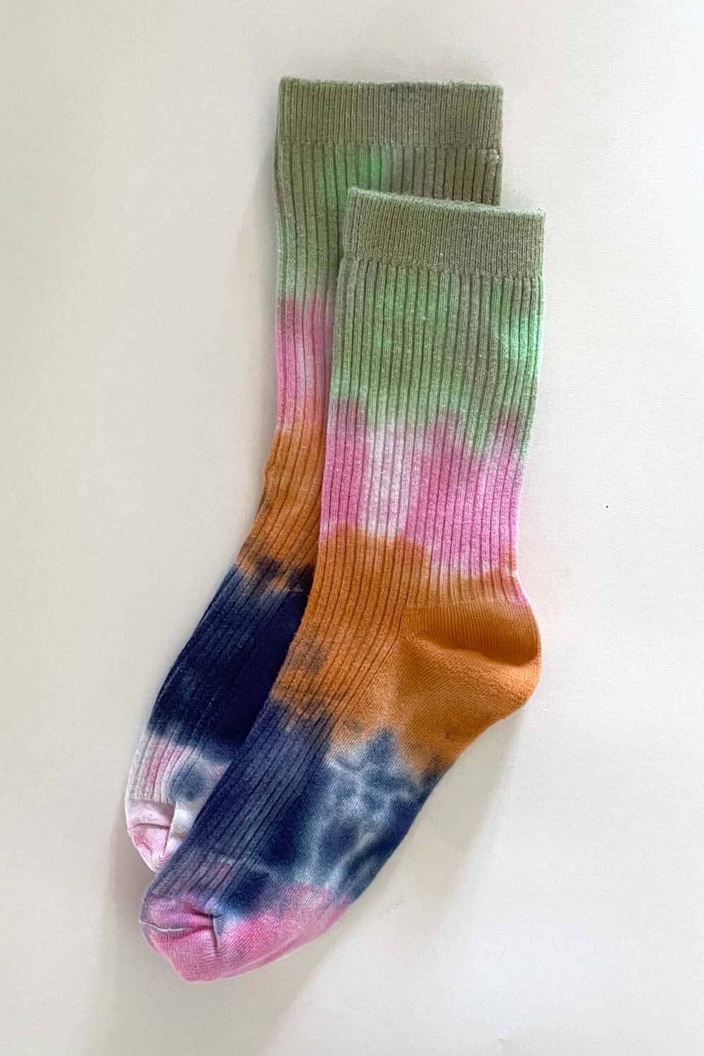 Merle Works Buenavista Tie-Dye Dressy Socks Merle Works Buenavista Tie-Dye Dressy Socks