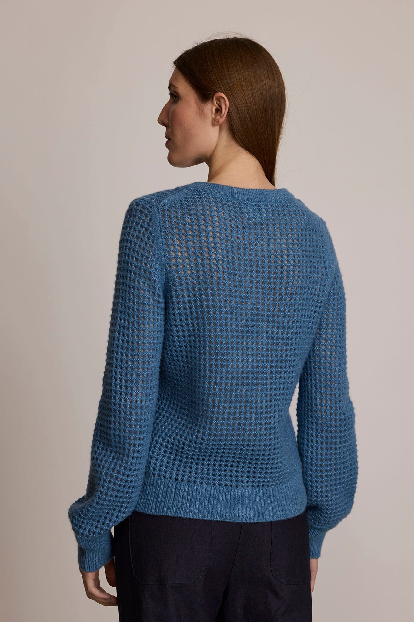 M.PATMOS Devin Cardigan - Blue Fog