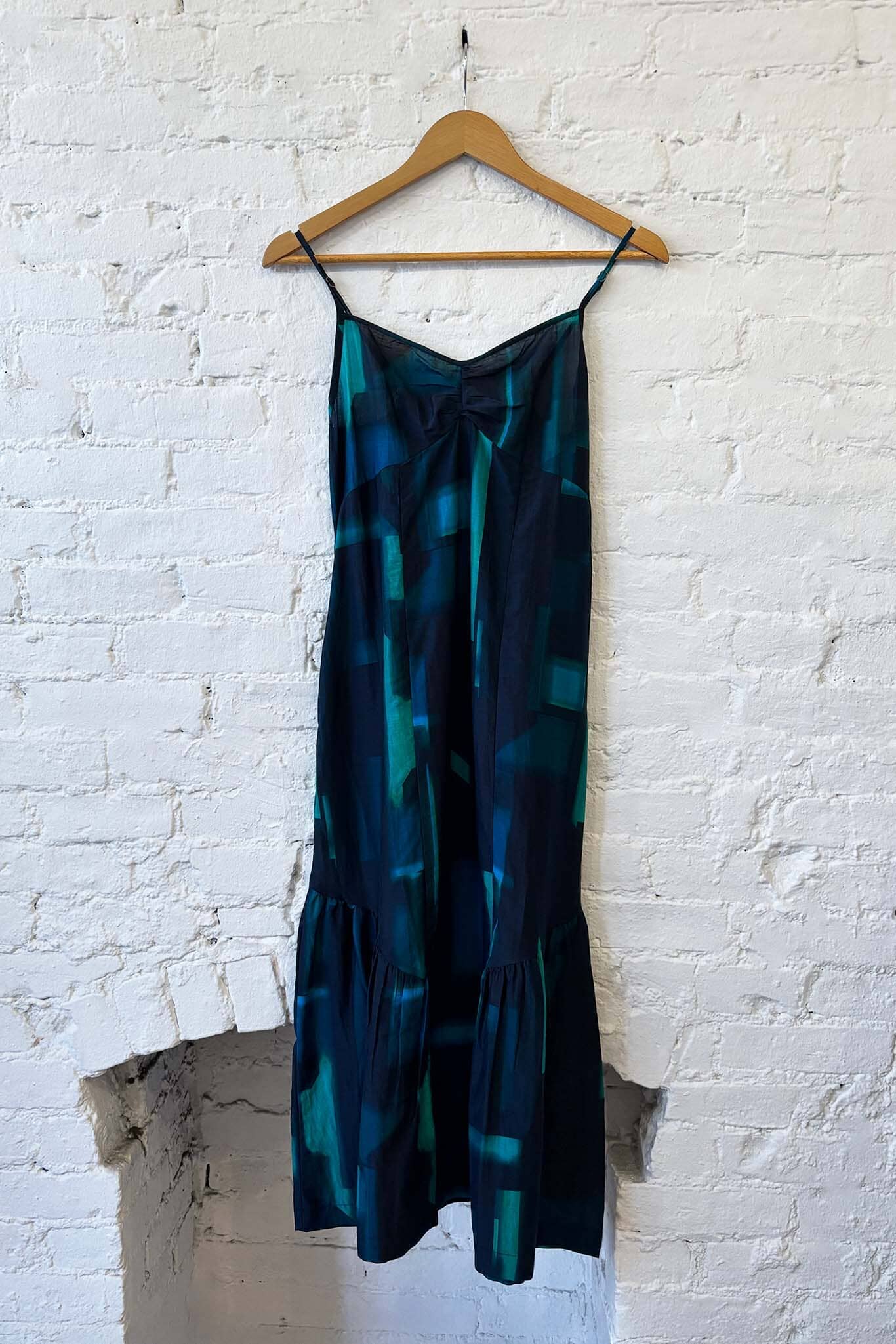 M.PATMOS Katie Dress - Block Jade Print XS M.PATMOS Katie Dress - Block Jade Print XS