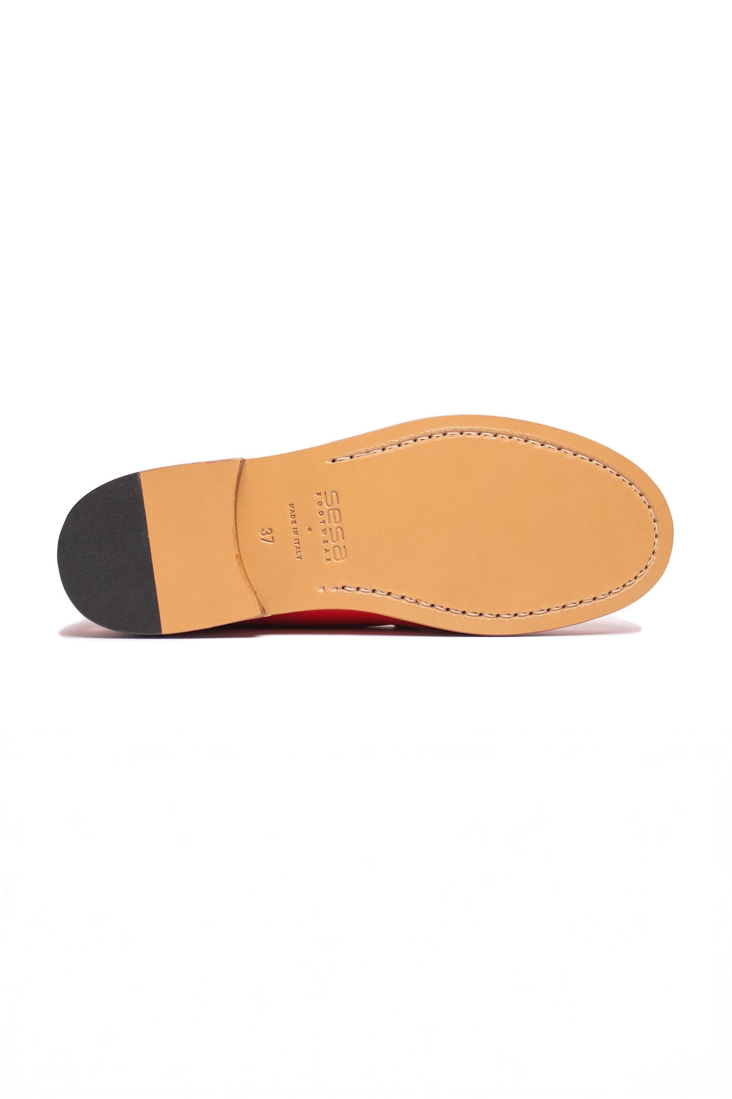 The bottom sole of the Sesa Miami loafers