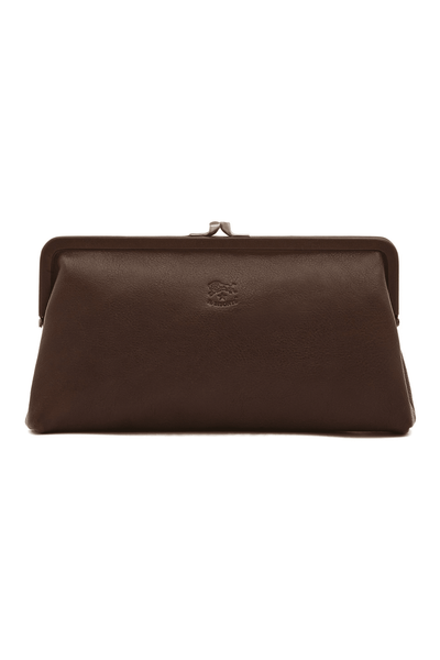 Il Bisonte Clutch - Brown