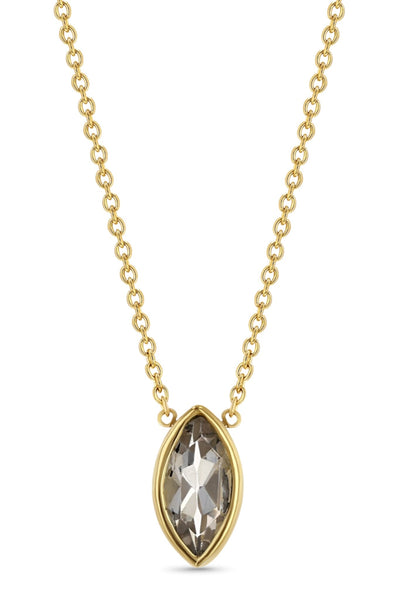 Carrie Hoffman - 14K Marquise Necklace