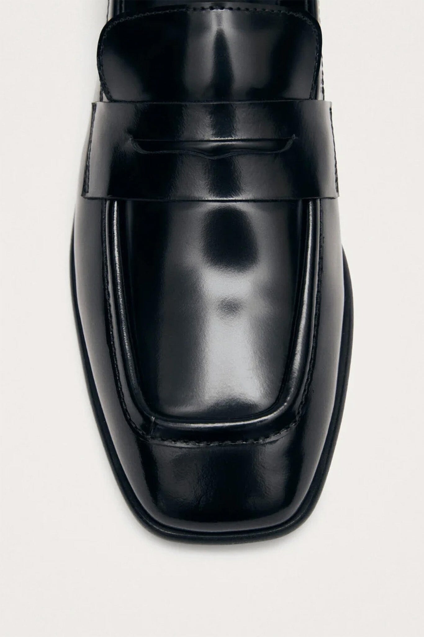 ALOHAS Zaha Leather Loafers - Black – M.PATMOS