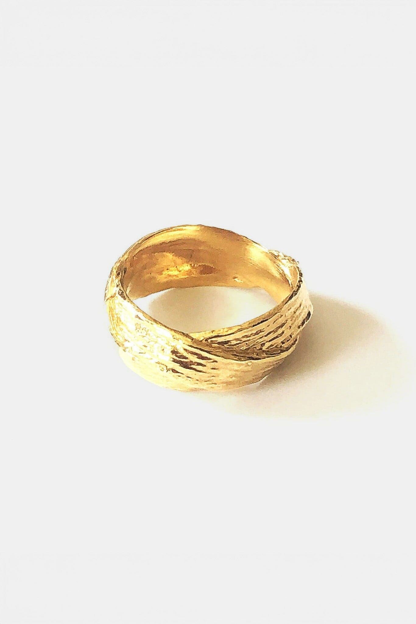 14k gold plated infinity ring by COG at M.Patmos in Brooklyn.