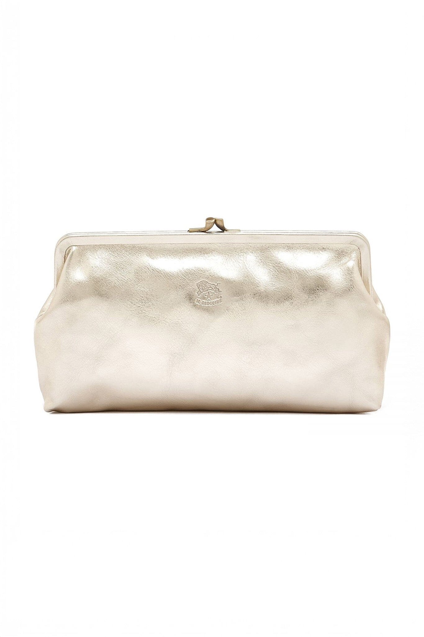 Il Bisonte Clutch - Platinum