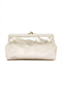 Il Bisonte Clutch - Platinum