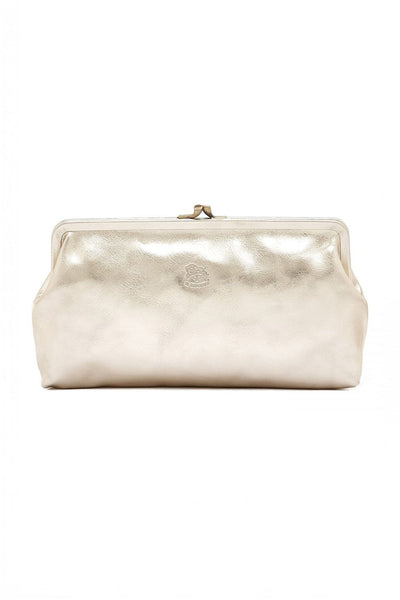 Il Bisonte Clutch - Platinum