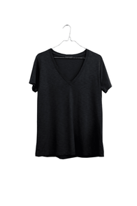 It Is Well LA Everyday V-Neck T-Shirt - Black