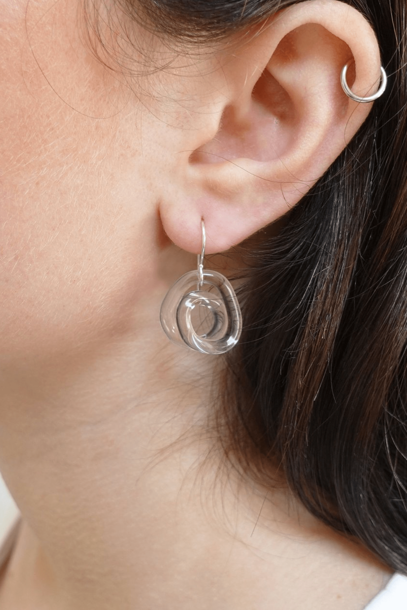 Jane D'Arensbourg Earrings - Clear
