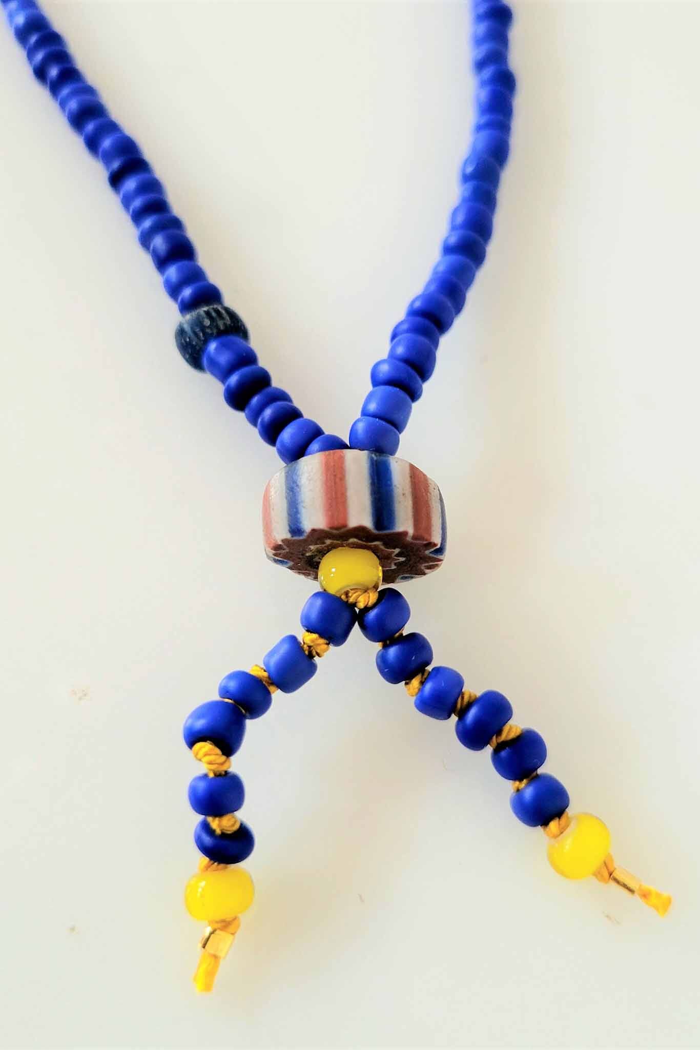 Cobamae - Dark Blue Travelers Necklace