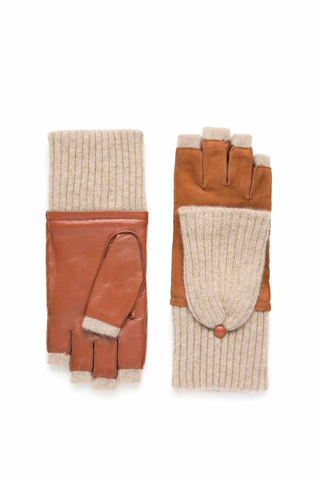 Amato Lambskin Poptop Glove - Luggage