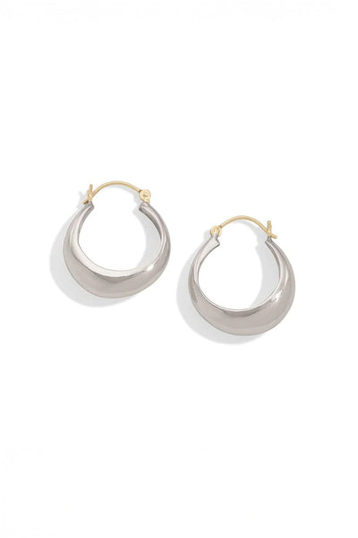 Blanca Monros Gomez - Silver Dome Hoops