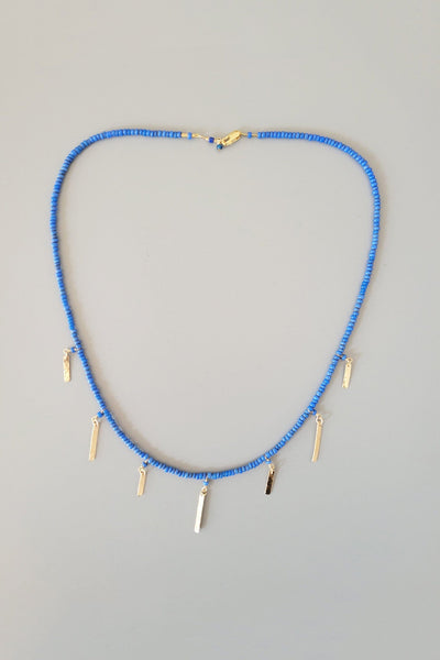 Cobamae Gitane Choker - Blue