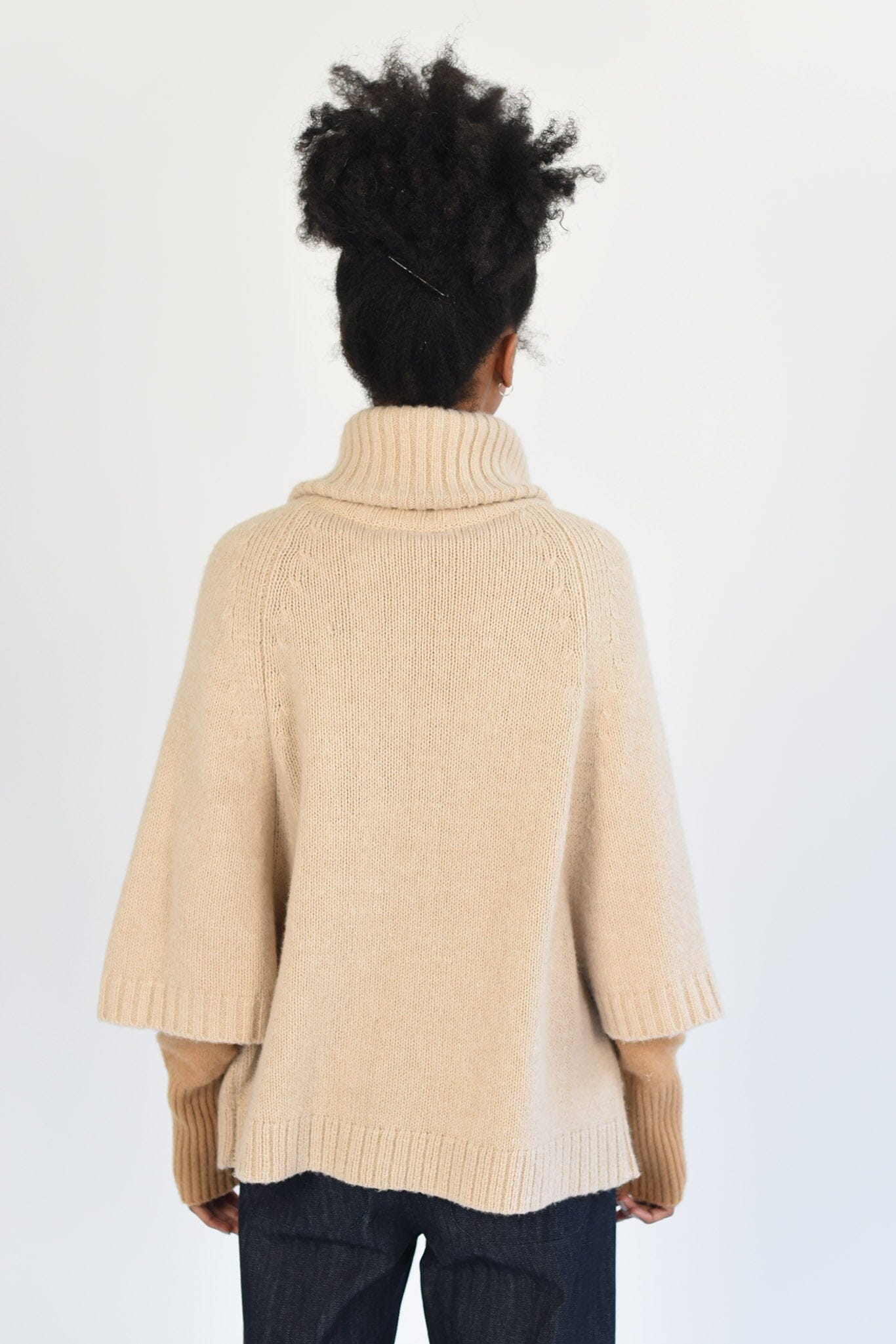 M.PATMOS Athena Zip Cardigan - Wheat