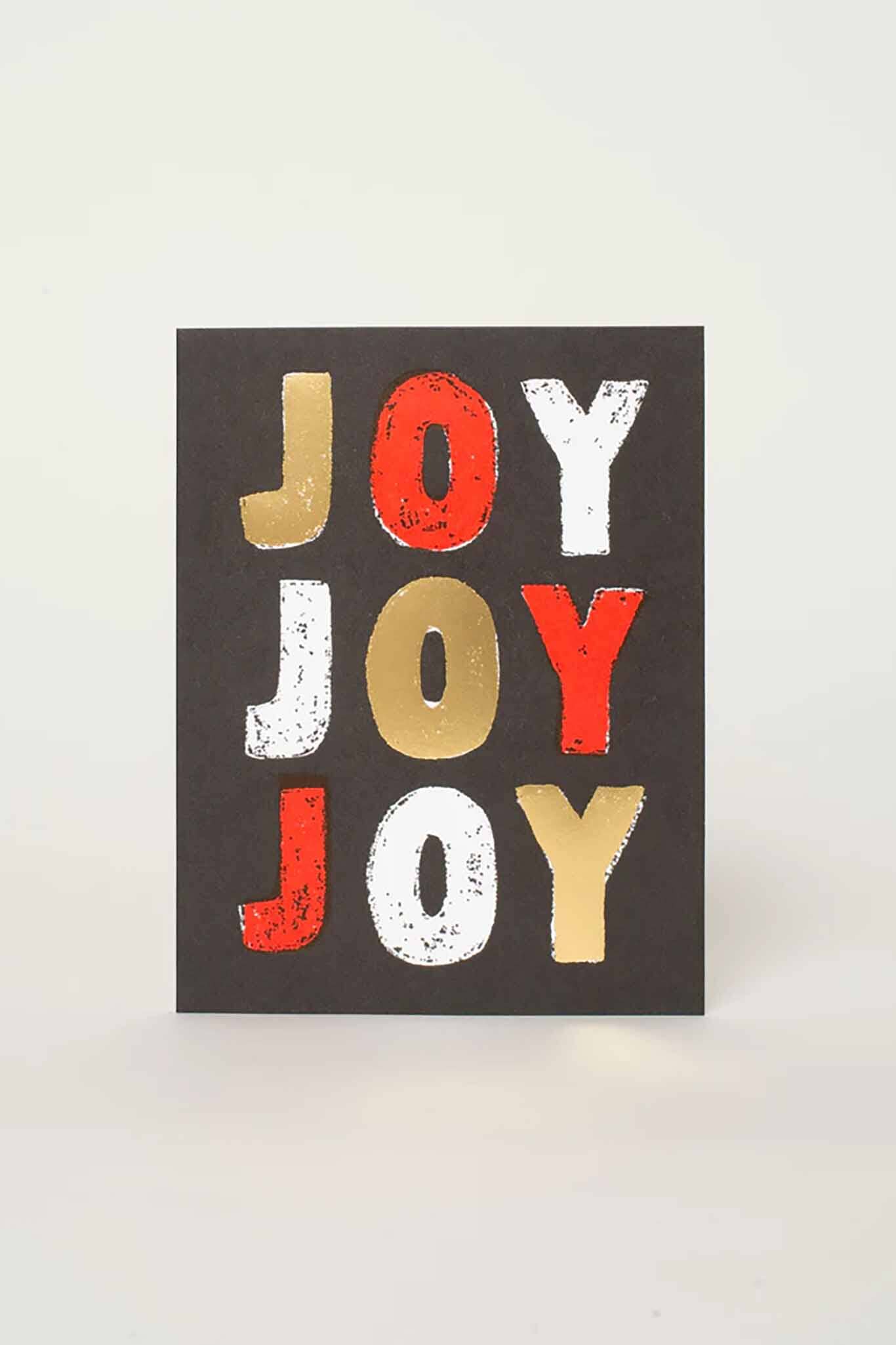 Egg Press - Joy Joy Joy Card