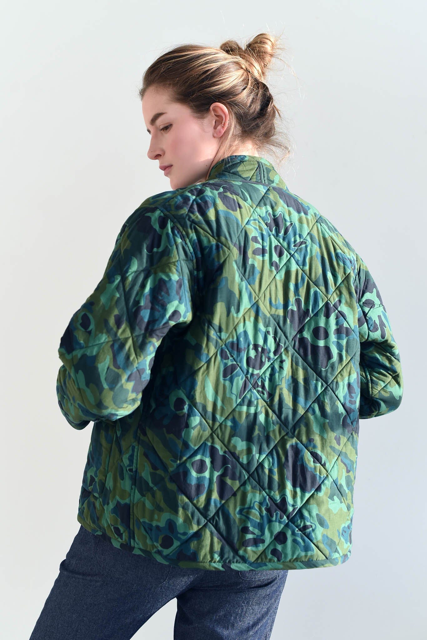 M.PATMOS Rosie Jacket - Green Floral