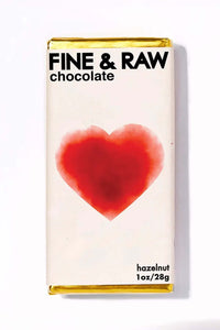Fine & Raw Hazelnut Butter Chocolate Bar