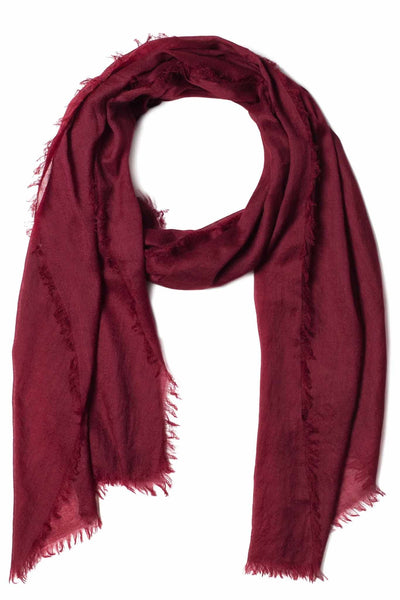 From the Road Marici Scarf - Oxblood
