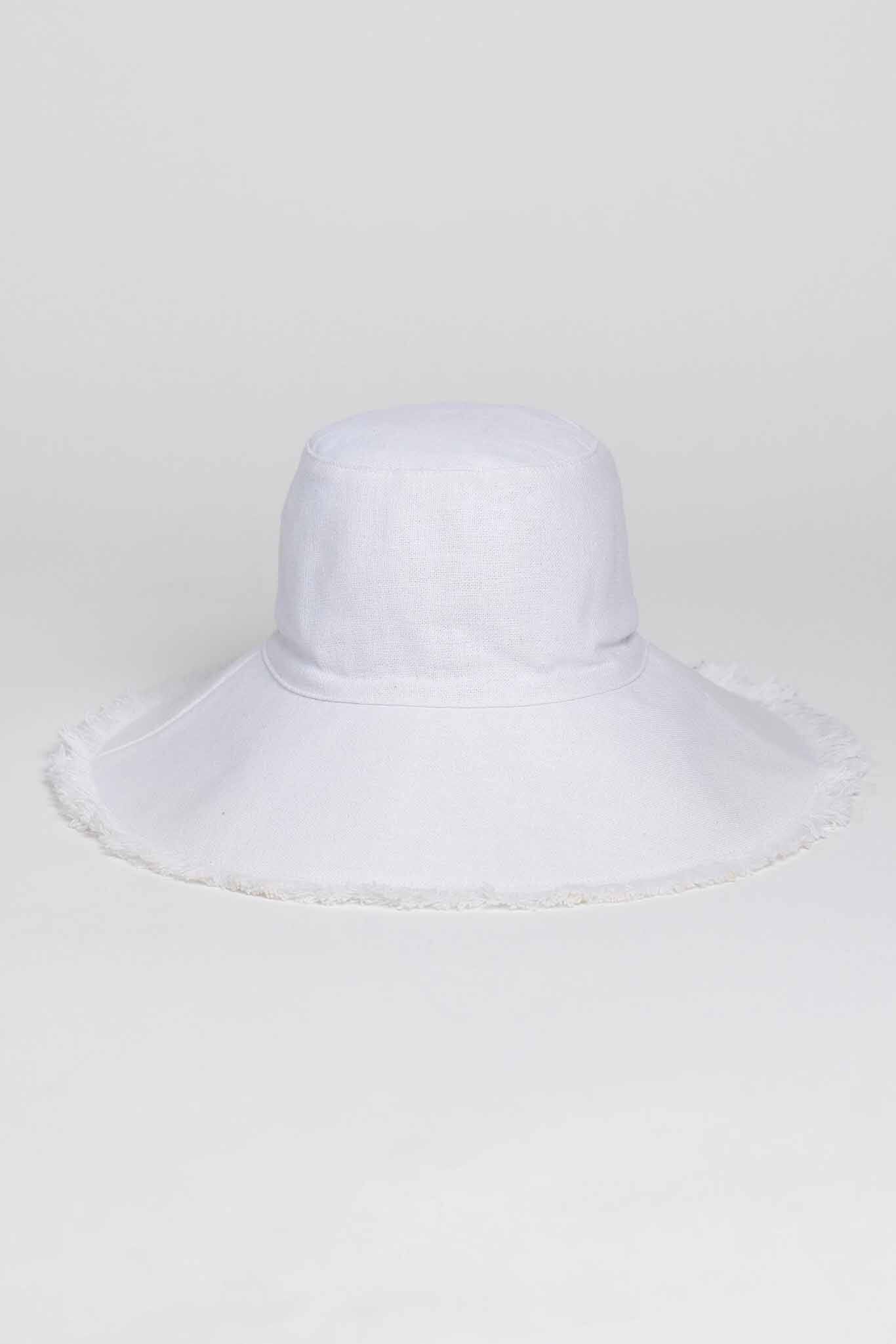 Hat Attack Canvas Packable Hat - White