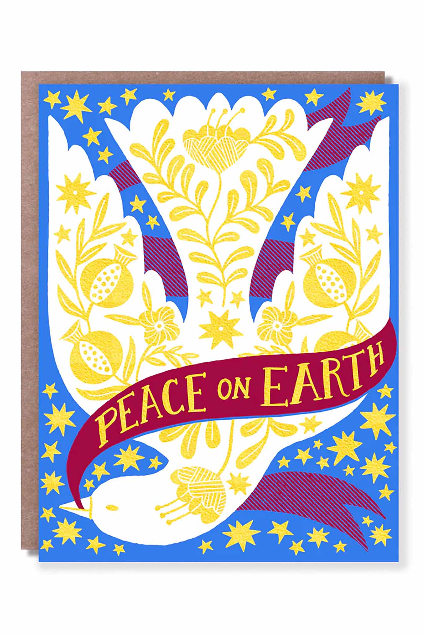 Hello! Lucky - Wishing Peace Dove Card