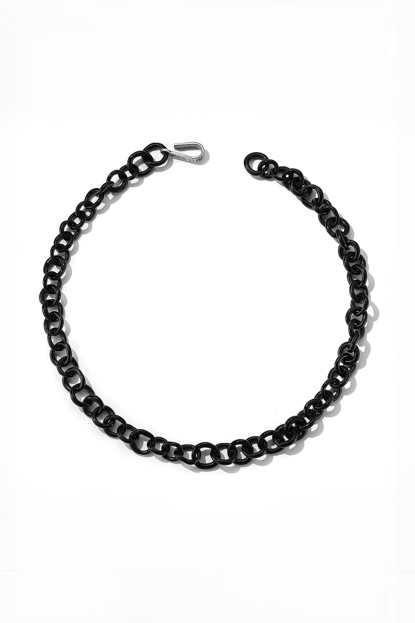 Jane D'Arensbourg Tiny Chain Necklace - Black