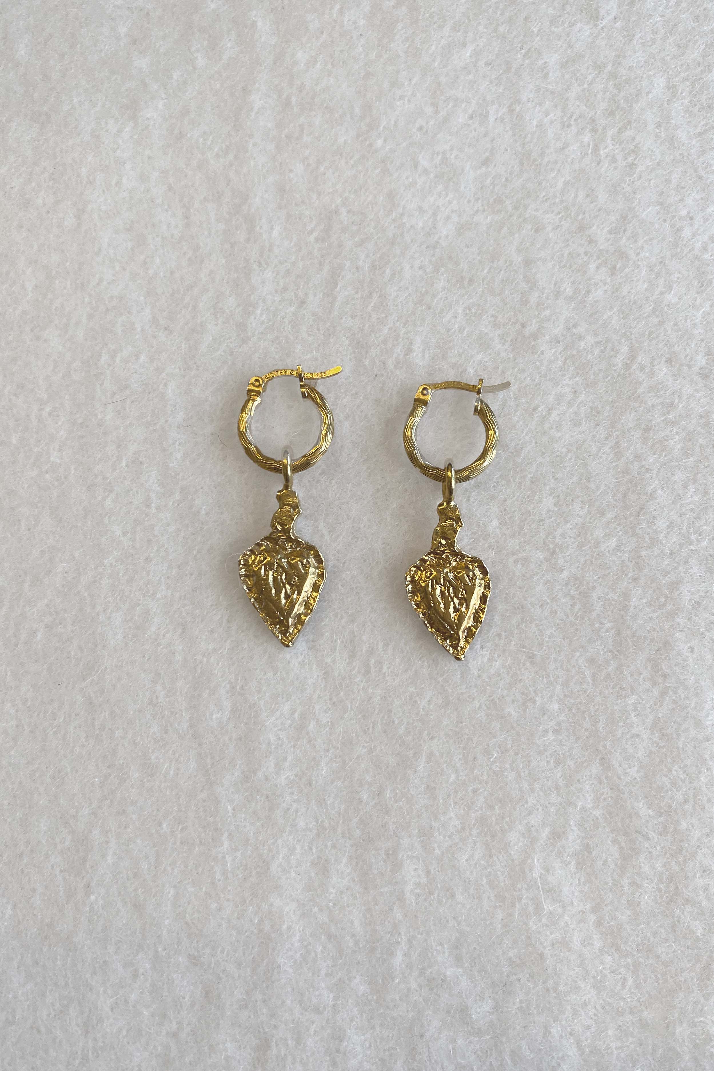 Lá Workshoppe - Heart Earrings