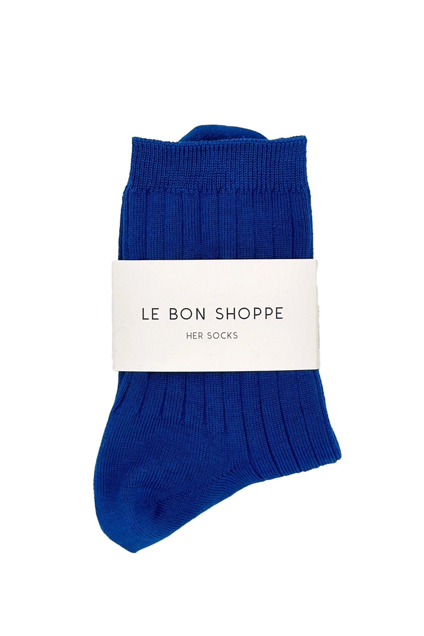 Le Bon Shoppe Her Socks - Cobalt