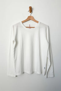 Le Bon Shoppe Everyday Long Sleeve Tee - White