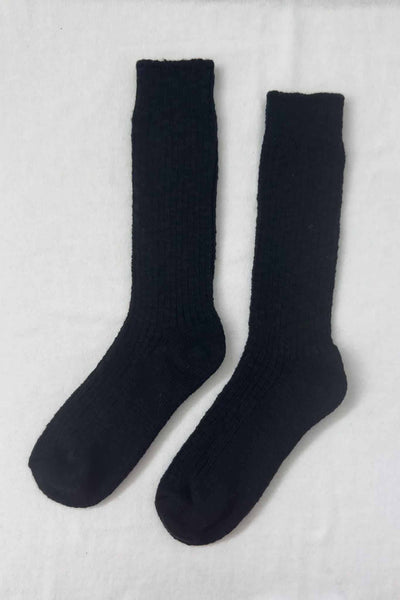 Le Bon Cottage Socks - Black