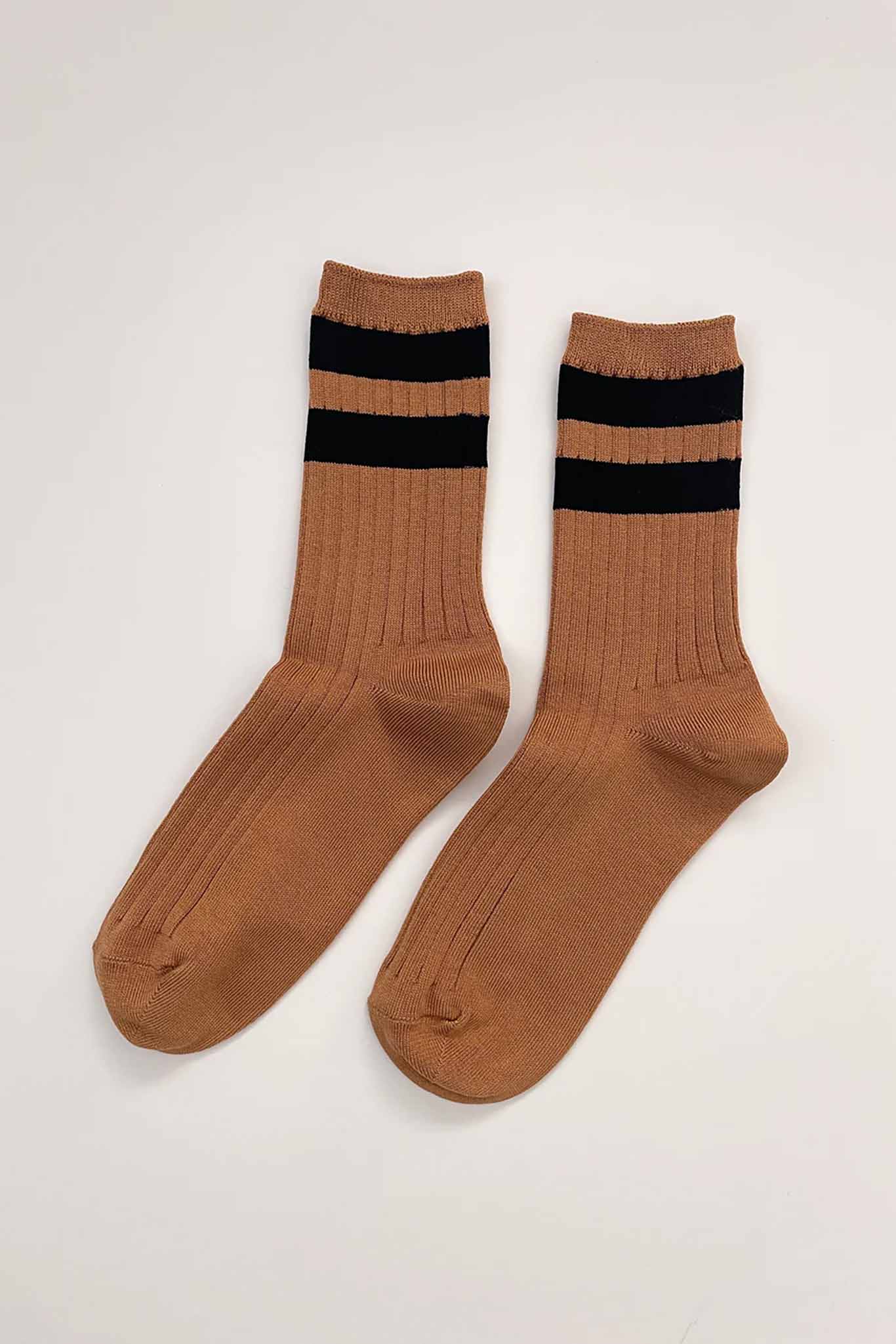 Le Bon Shoppe Her Socks - Varsity Peanut