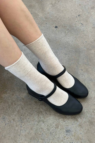 Le Bon Shoppe Sneaker Socks - Oatmeal