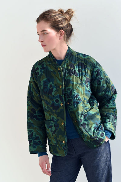 M.PATMOS Rosie Jacket - Green Floral