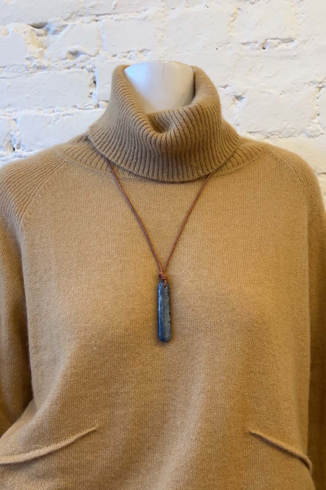 Matthew Swope - Kyanite Wand Necklace