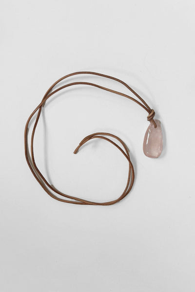 Matthew Swope Rose Quartz Necklace