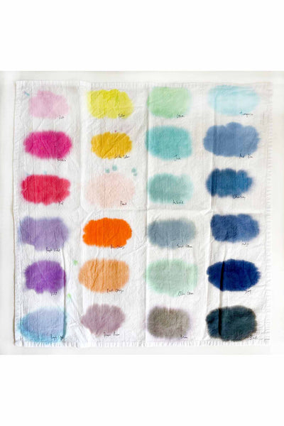 Merle Works Tea Towel - Color Study