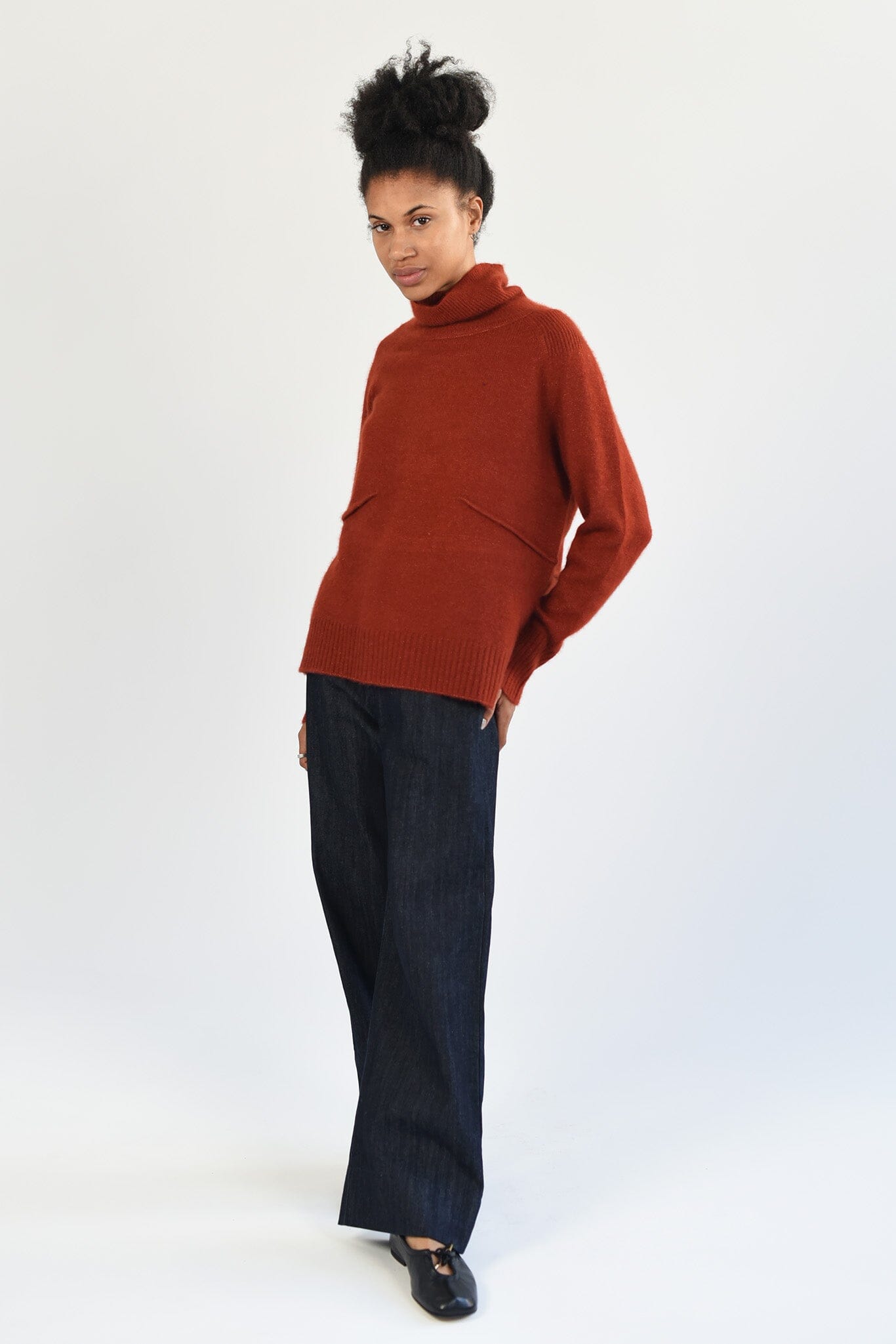 M.PATMOS Ares Turtleneck - Rust