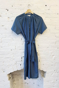 M.PATMOS Adelphi Belted Dress - Blue Stripe