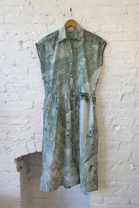 M.PATMOS Bex Dress - Olive Marble