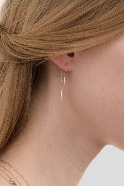 Blanca Monros Gomez - Short Stitch Earrings