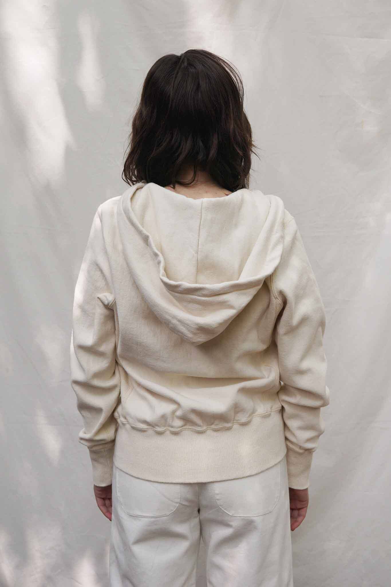 cotton hoodie hooded full zip sweatshirt