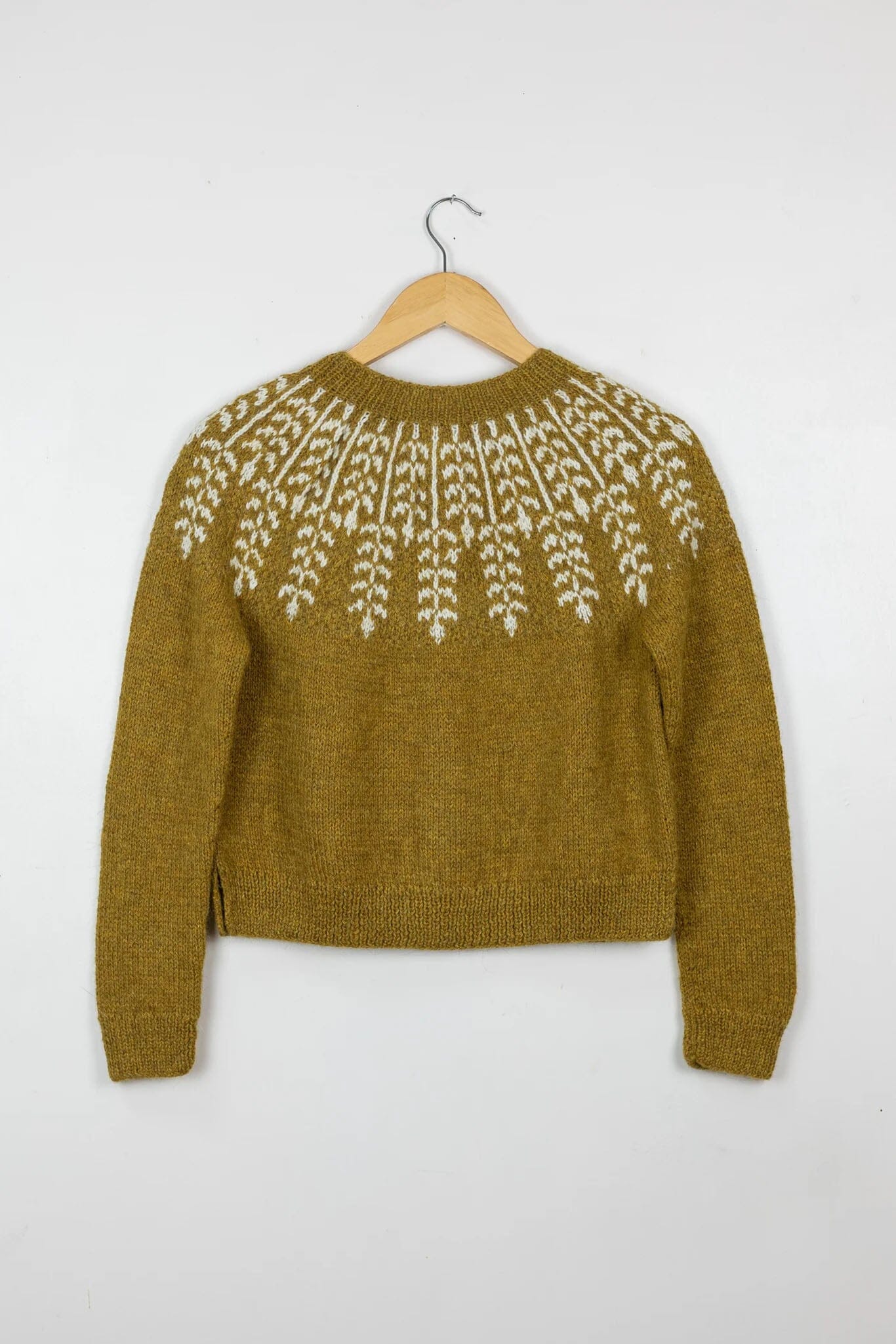 Covet Wisteria Yoke Cardigan - Yoke/Yellow