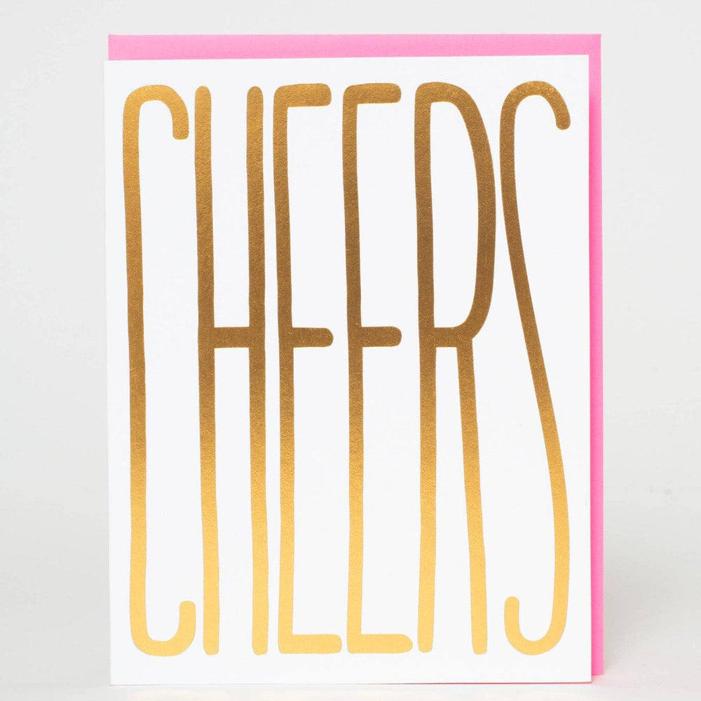 Egg press holiday cheers greeting card