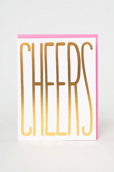 Egg press holiday cheers greeting card