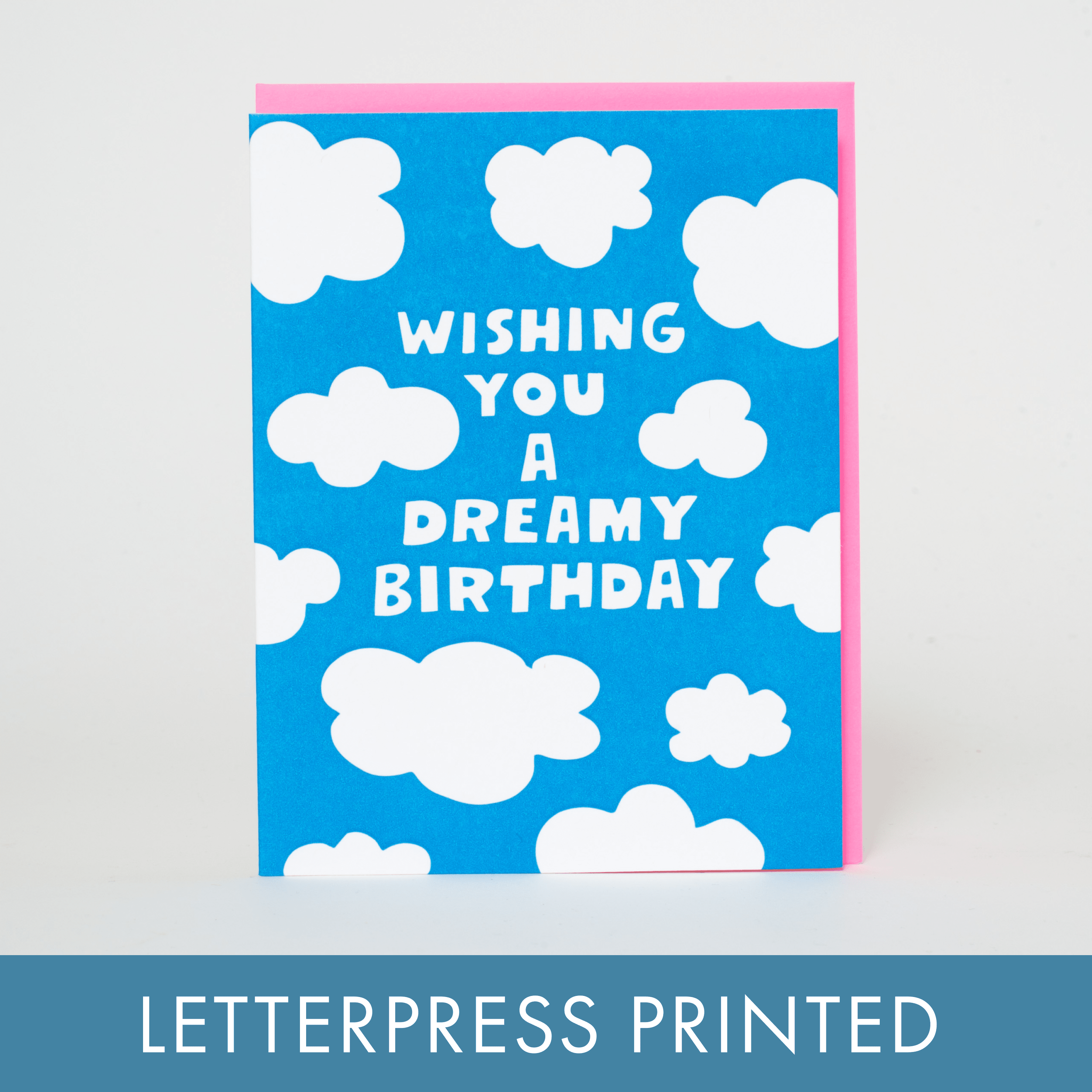 Egg Press - Dreamy Birthday Clouds Greeting Card