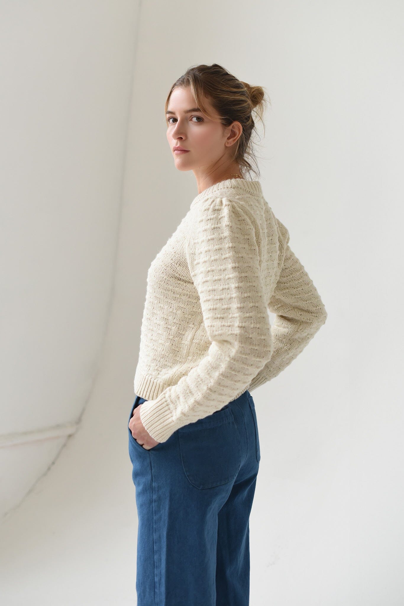 M.PATMOS Kyle Pullover - Ivory