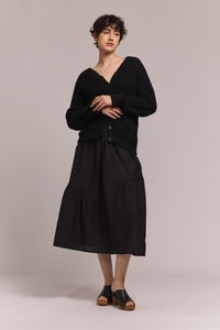 M.PATMOS Larson Skirt - Black