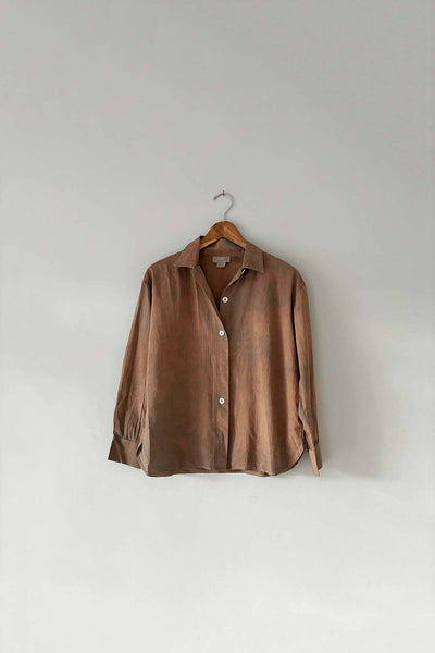 M.PATMOS x I DYE FOR U Norman Shirt - Chestnut