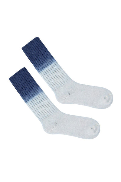 Pata Paca Socks - Indigo Dip Dye